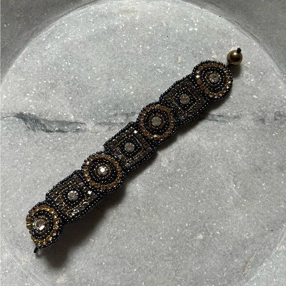 Loft Navy Beaded Bracelet - Picture 2 of 6